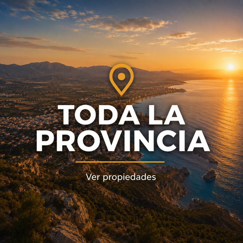 Viviendas a la venta en el resto de la provincia de Alicante